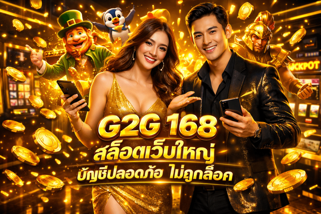 G2G 168 สล็อตเว็บใหญ่ บัญชีปลอดภัย ไม่ถูกล็อค