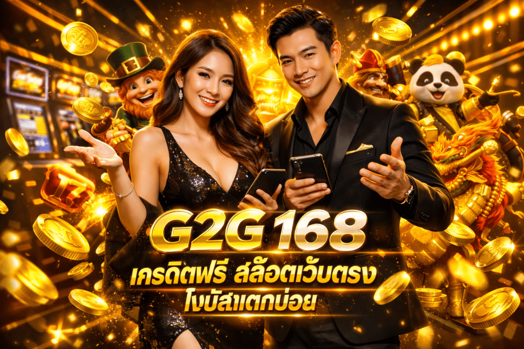 G2G 168 เครดิตฟรี สล็อตเว็บตรง โบนัสแตกบ่อย