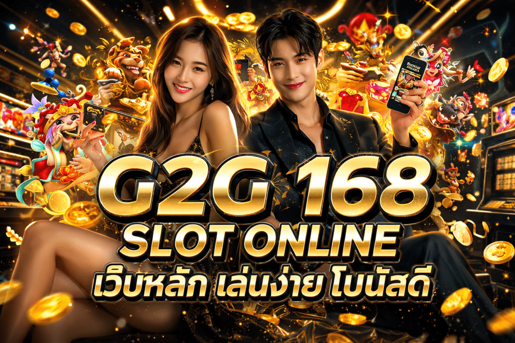 G2G 168 slot online เว็บหลัก เล่นง่าย โบนัสดี